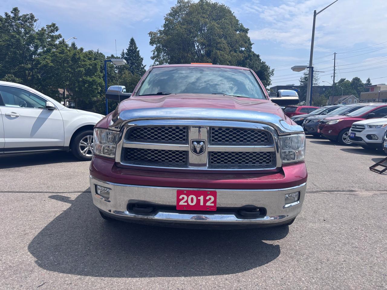 2012 RAM 1500 4WD LARAMIE AC SEATS - Photo #4