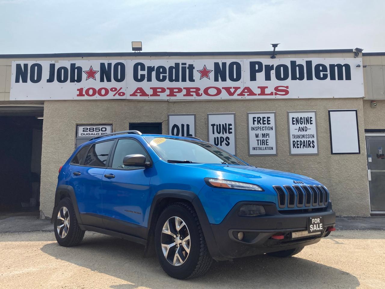 Used 2018 Jeep Cherokee Trailhawk Leather Plus for sale in Winnipeg, MB