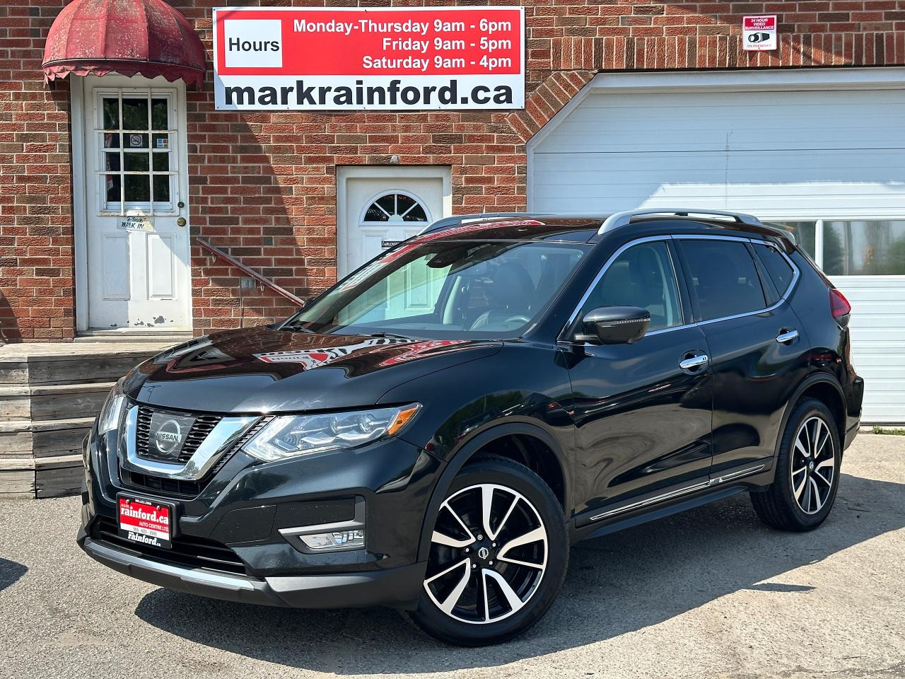 Used 2017 Nissan Rogue SL-AWD HTD-LTHR Sunroof NAV Bluetooth SkyCam XM AC for sale in Bowmanville, ON