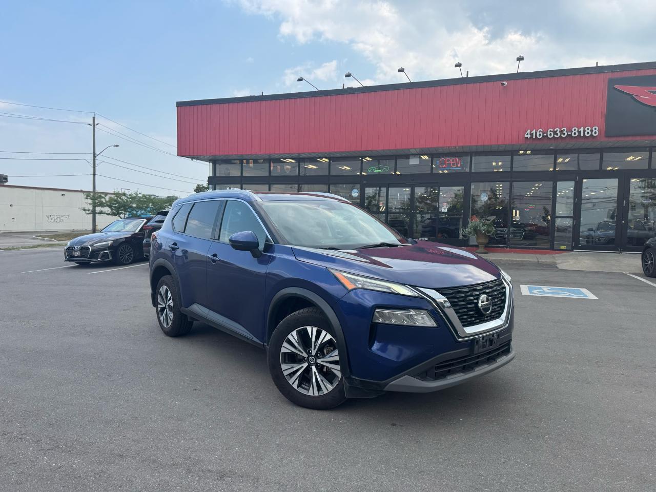 2021 Nissan Rogue SV P/SUROOF B/SPOT L/ASSIST P/START P/TRUNK CAMERA