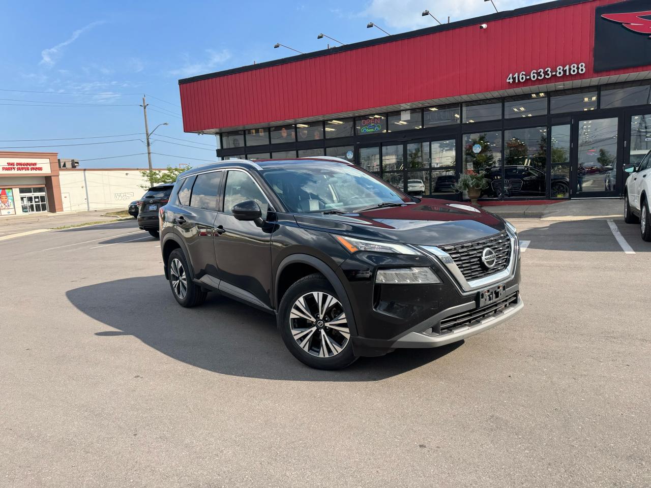 Used 2021 Nissan Rogue SV AWD LEATHER PAN/ROOF B/SPOT L/ASSIST CAMERA for sale in North York, ON