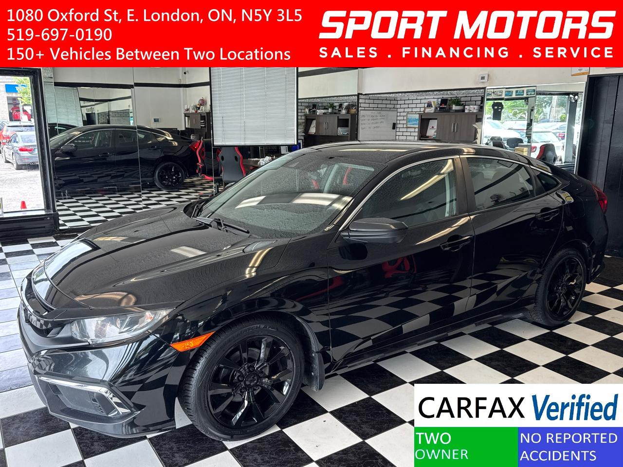 Used 2019 Honda Civic LX Manual+New Tires+Brakes+ACCIDENT FREE for sale in London, ON