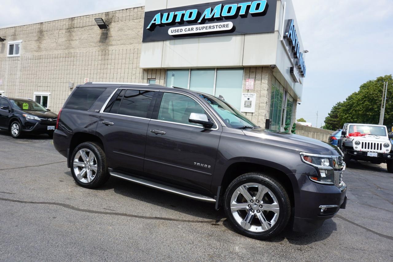 Used 2016 Chevrolet Tahoe LTZ 4WD CERTIFIED *1 OWNER*ACCIDENT FREE*CHEVY MAINTAIN* CAMERA NAV BLUETOOTH LEATHER HEATED SEATS SUNROOF CRUISE ALLOYS for sale in Burlington, ON