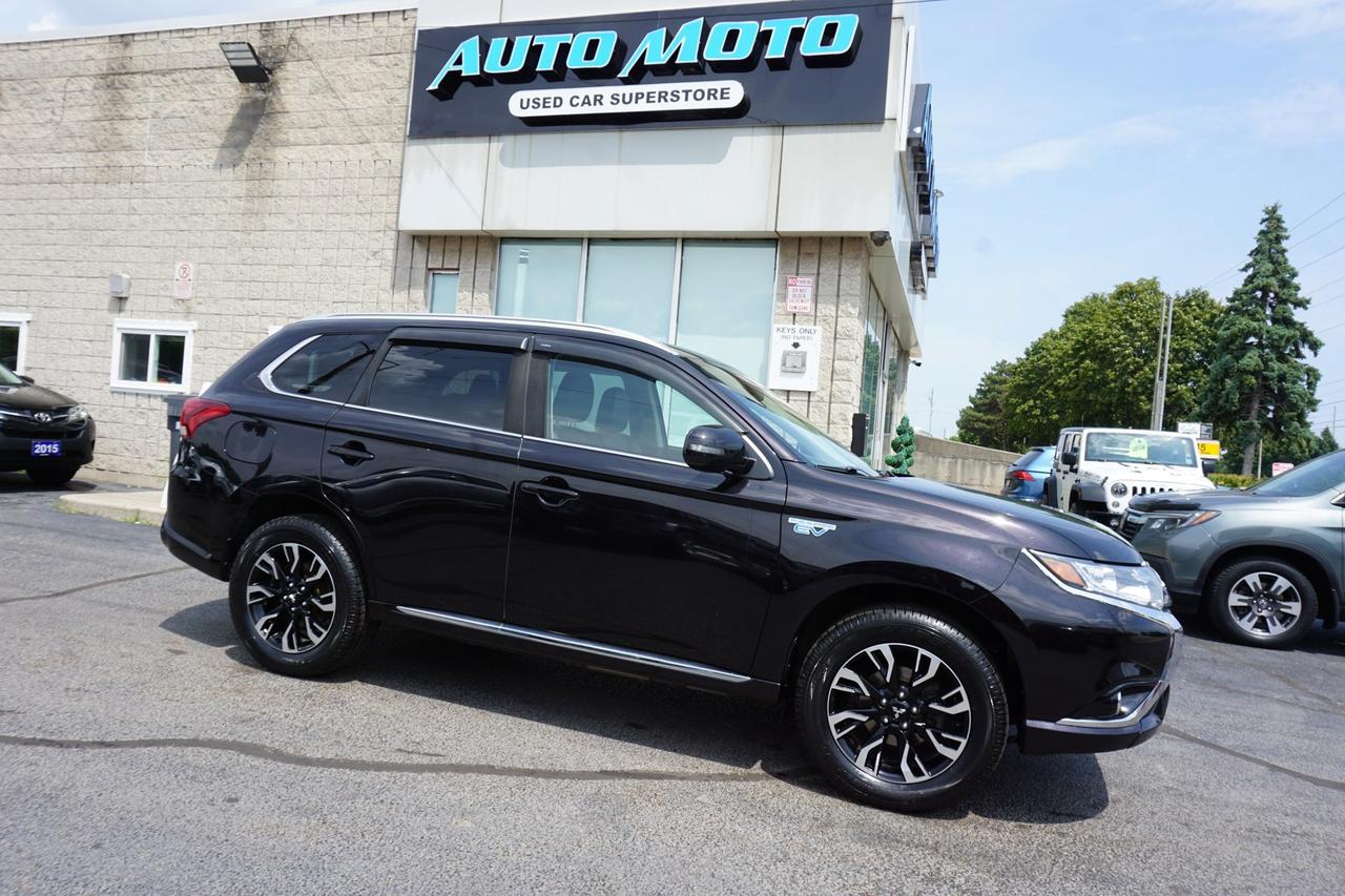 2018 Mitsubishi Outlander Phev SE S-AWC CERTIFIED *1 OWER*ACCIDENT FREE* CAMERA BLUETOOTH LEATHER HEATED SEATS CRUISE ALLOYS Photo0