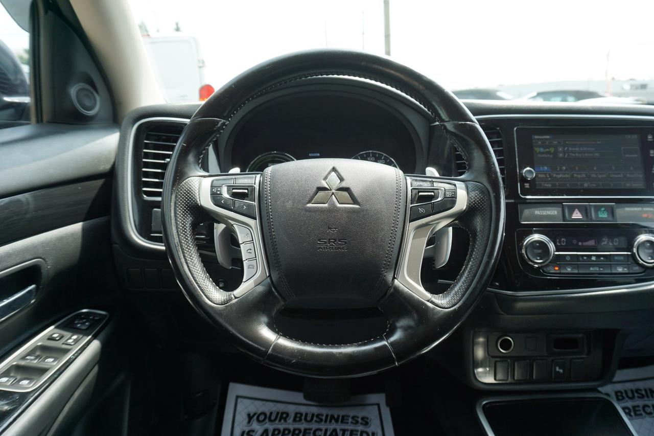 2018 Mitsubishi Outlander Phev SE S-AWC CERTIFIED *1 OWER*ACCIDENT FREE* CAMERA BLUETOOTH LEATHER HEATED SEATS CRUISE ALLOYS Photo