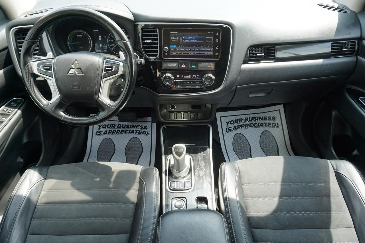 2018 Mitsubishi Outlander Phev SE S-AWC CERTIFIED *1 OWER*ACCIDENT FREE* CAMERA BLUETOOTH LEATHER HEATED SEATS CRUISE ALLOYS Photo