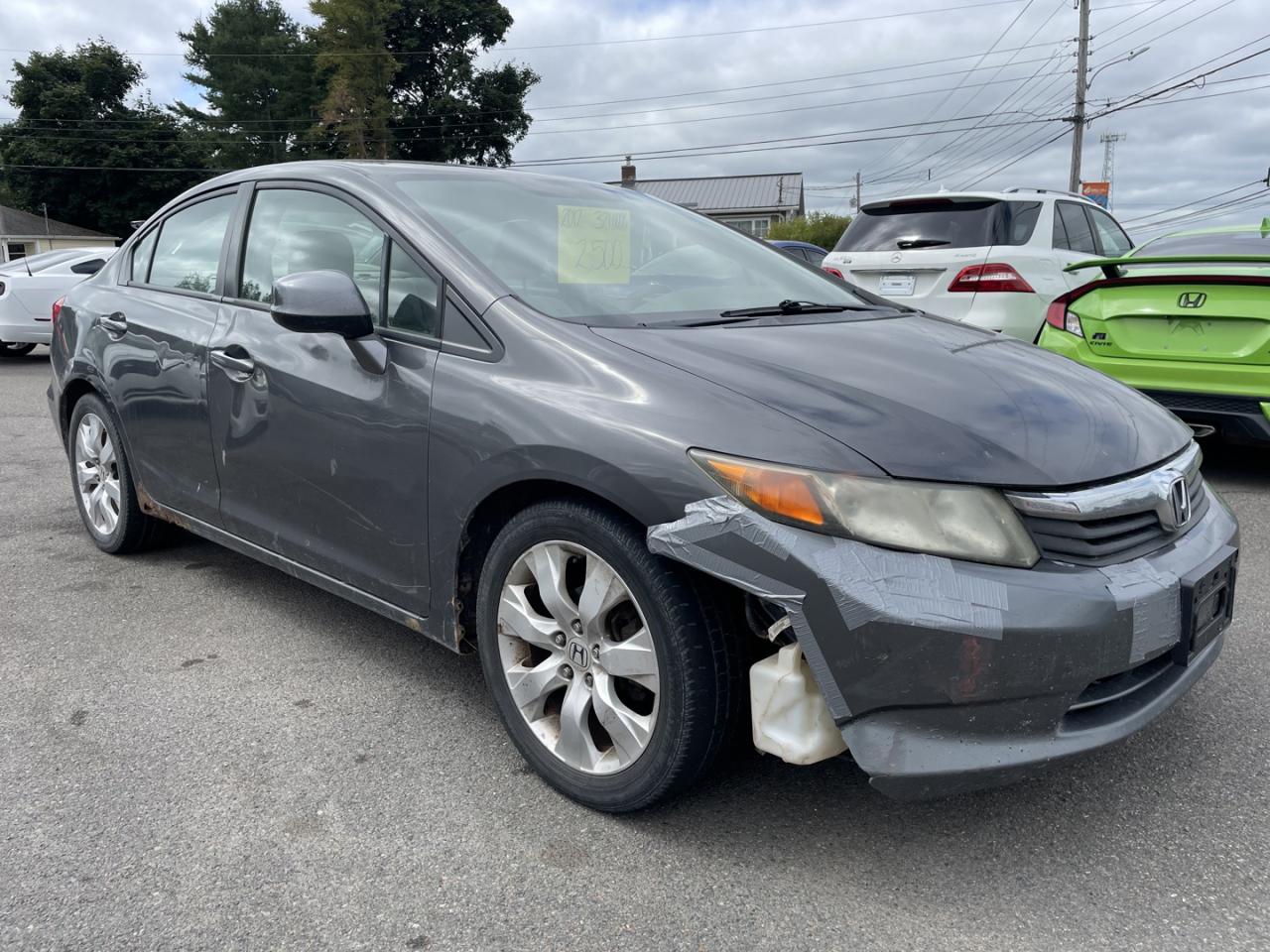 Used 2012 Honda Civic AS TRADED / LX / AUTOMATIC / AS IS WHERE IS for sale in Truro, NS