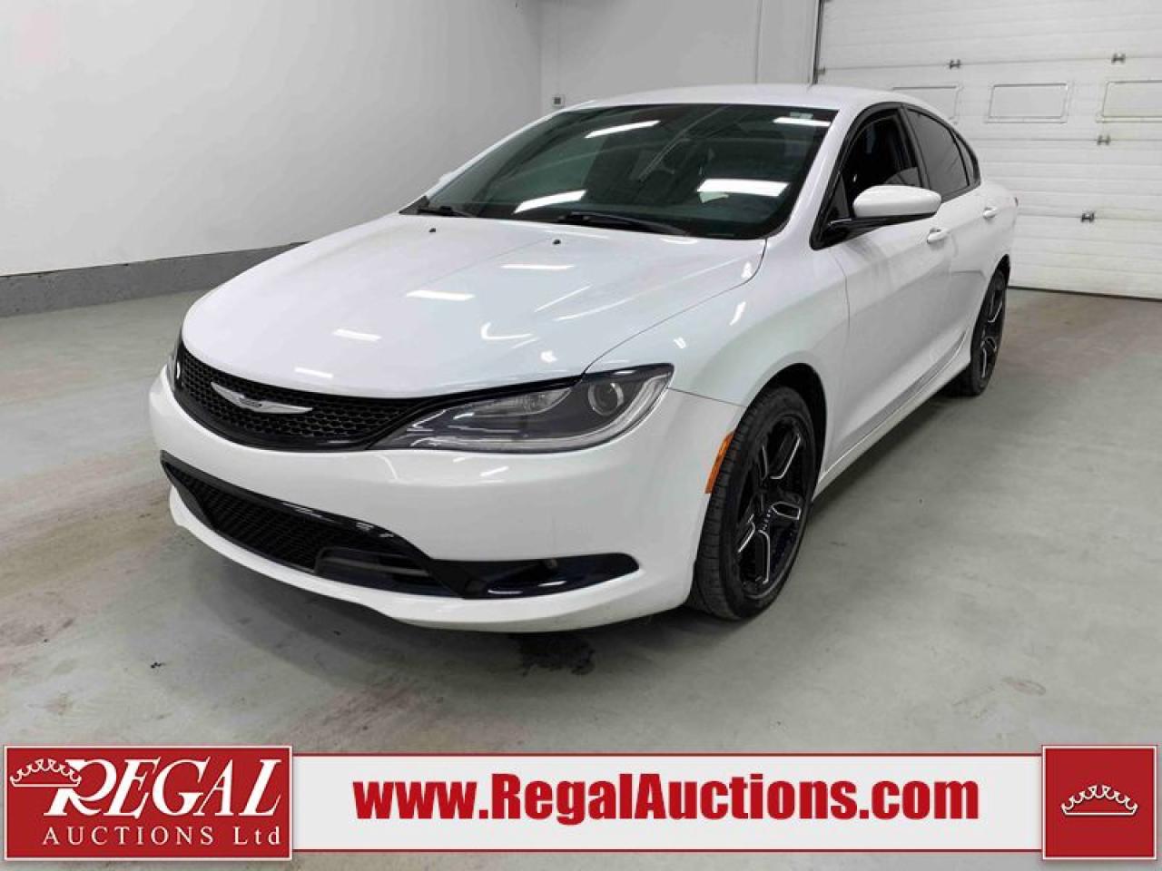 Used 2015 Chrysler 200 S for sale in Calgary, AB