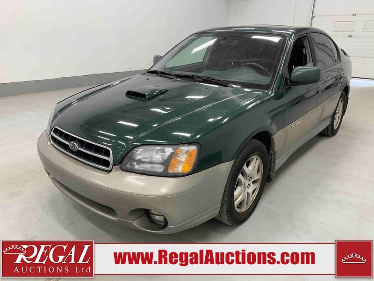 Used 2000 Subaru Outback LIMITED for sale in Calgary, AB