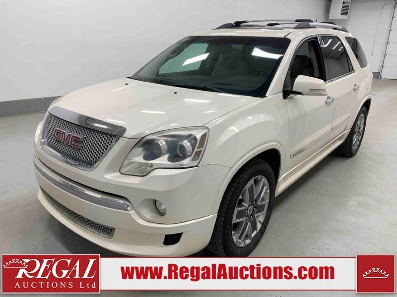 Used 2011 GMC Acadia Denali for sale in Calgary, AB