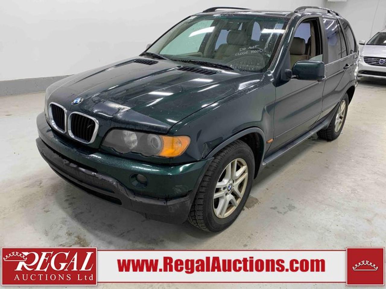 Used 2001 BMW X5 3.0I SAV for sale in Calgary, AB