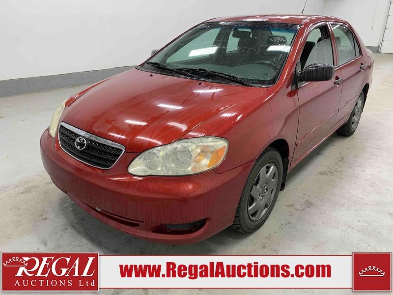 Used 2005 Toyota Corolla CE for sale in Calgary, AB