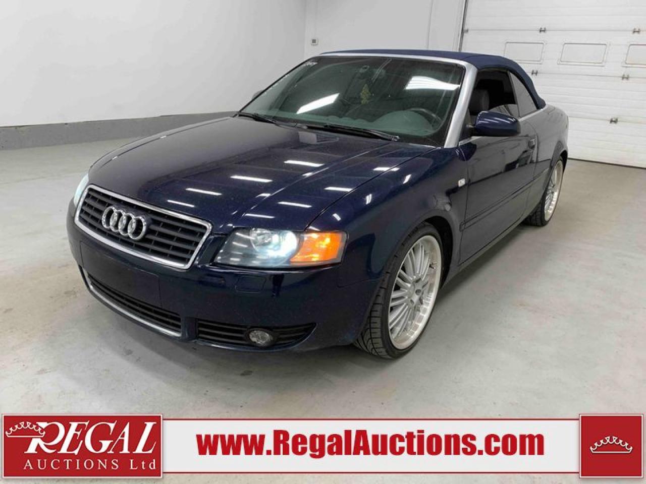 Used 2004 Audi A4  for sale in Calgary, AB