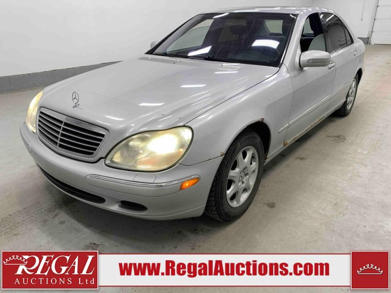 Used 2002 Mercedes-Benz S500 V for sale in Calgary, AB