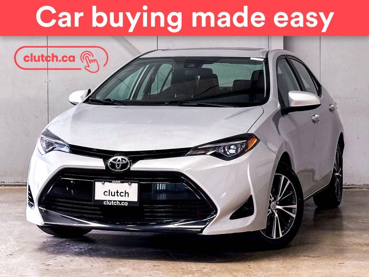 Used 2017 Toyota Corolla LE w/ Upgrade Pkg. w/ Heated Front Seats, Rearview Camera, Cruise Control for sale in Toronto, ON