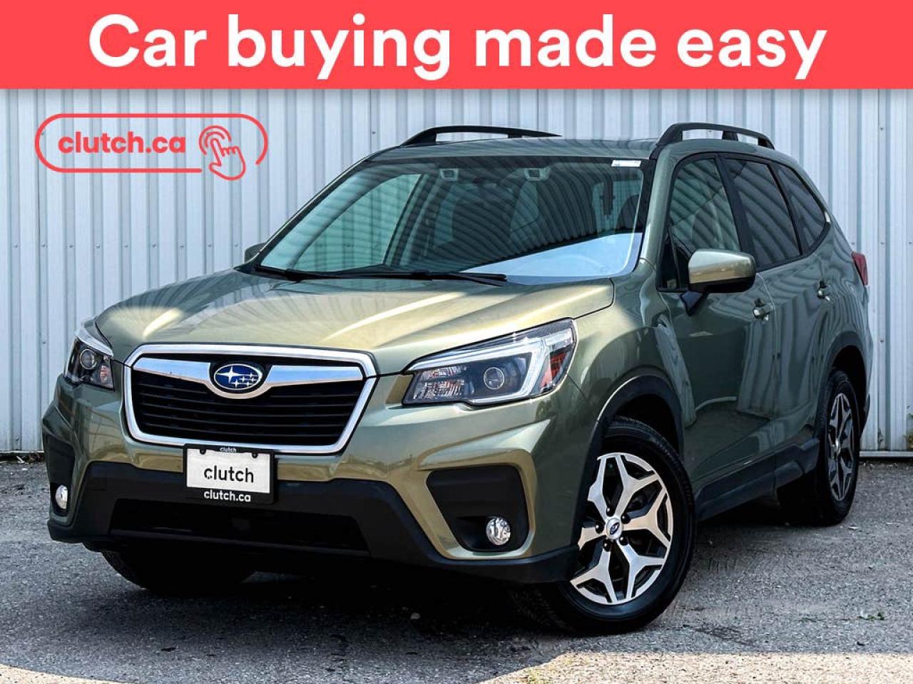 Used 2021 Subaru Forester Touring AWD w/ EyeSight w/ Apple CarPlay, Heated Front Seats, Rearview Cam for sale in Toronto, ON