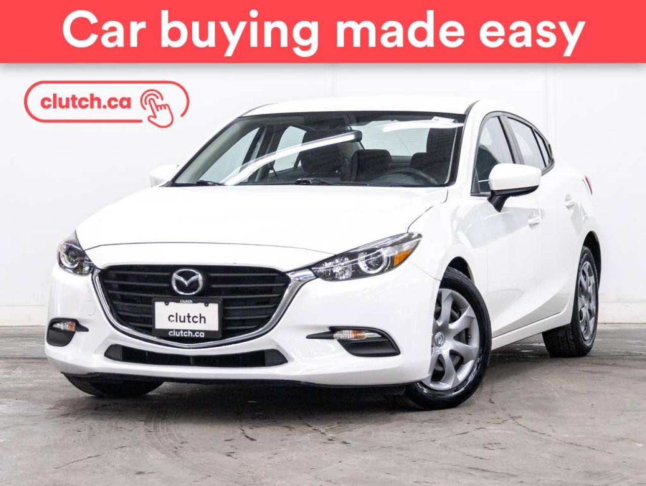 Used 2017 Mazda MAZDA3 GX w/ Rearview Cam, Cruise Control, Touchscreen Display for sale in Toronto, ON