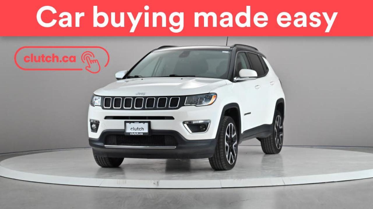 Used 2018 Jeep Compass Limited 4WD w/ Apple CarPlay, Heated Front Seats, Rearview Cam for sale in Toronto, ON