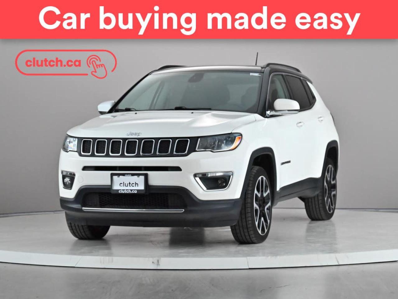 Used 2018 Jeep Compass Limited 4WD w/ Apple CarPlay, Heated Front Seats, Rearview Cam for sale in Toronto, ON