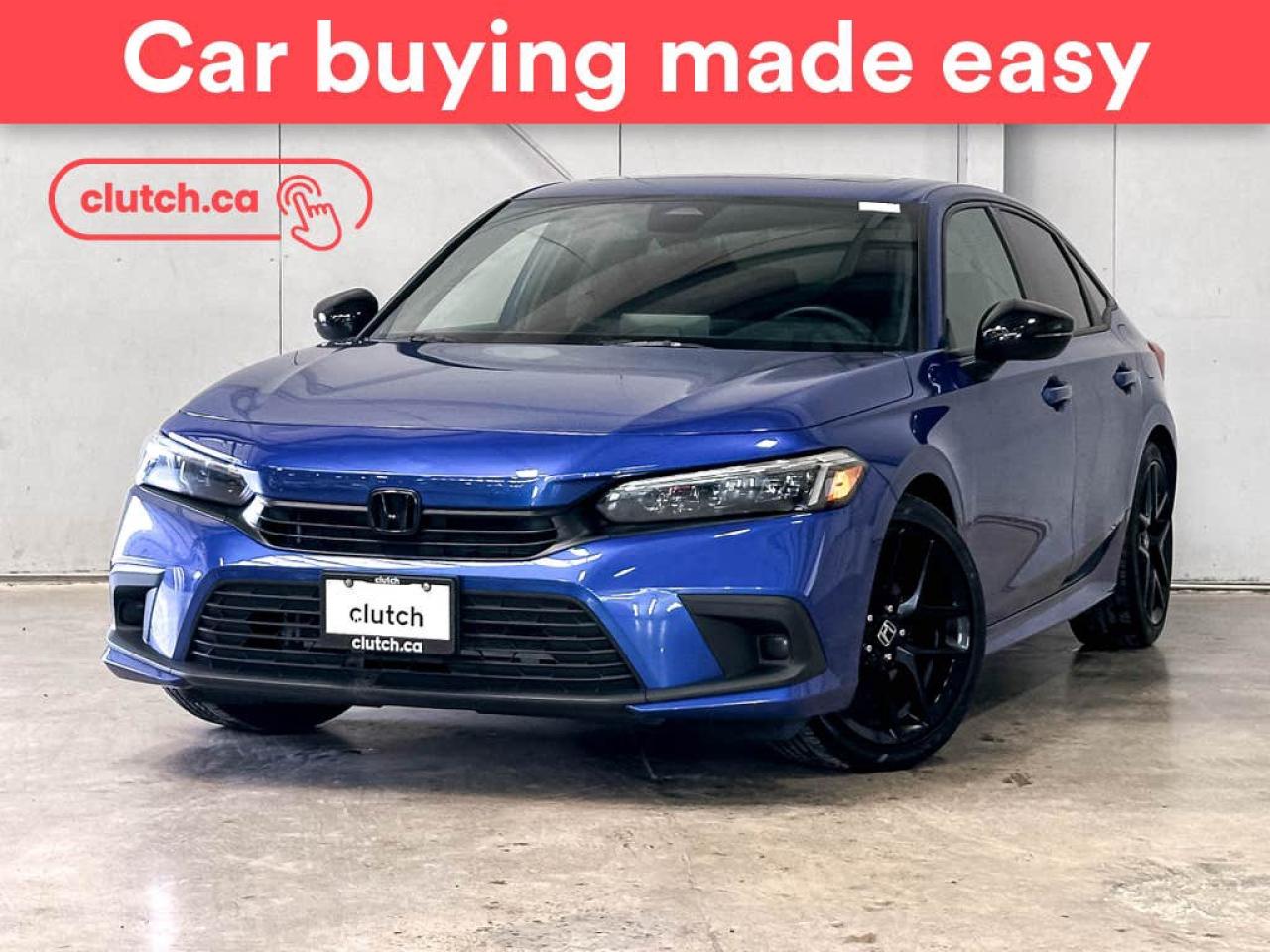 Used 2024 Honda Civic Sport w/ Apple CarPlay, Heated Front Seats, Rearview Cam for sale in Toronto, ON