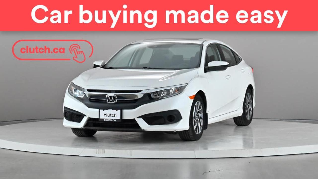 Used 2017 Honda Civic EX w/ Apple CarPlay, Heated Front Seats, Rearview Cam for sale in Toronto, ON