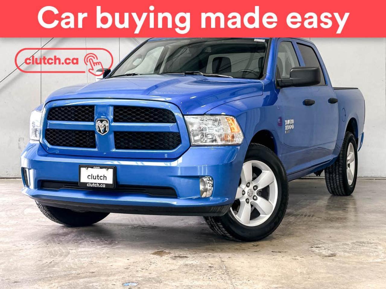 Used 2023 RAM 1500 Classic Express Crew Cab 5 1/2 ft 4x4 w/ Apple CarPlay, Heated Front Seats, Rearview Cam for sale in Toronto, ON