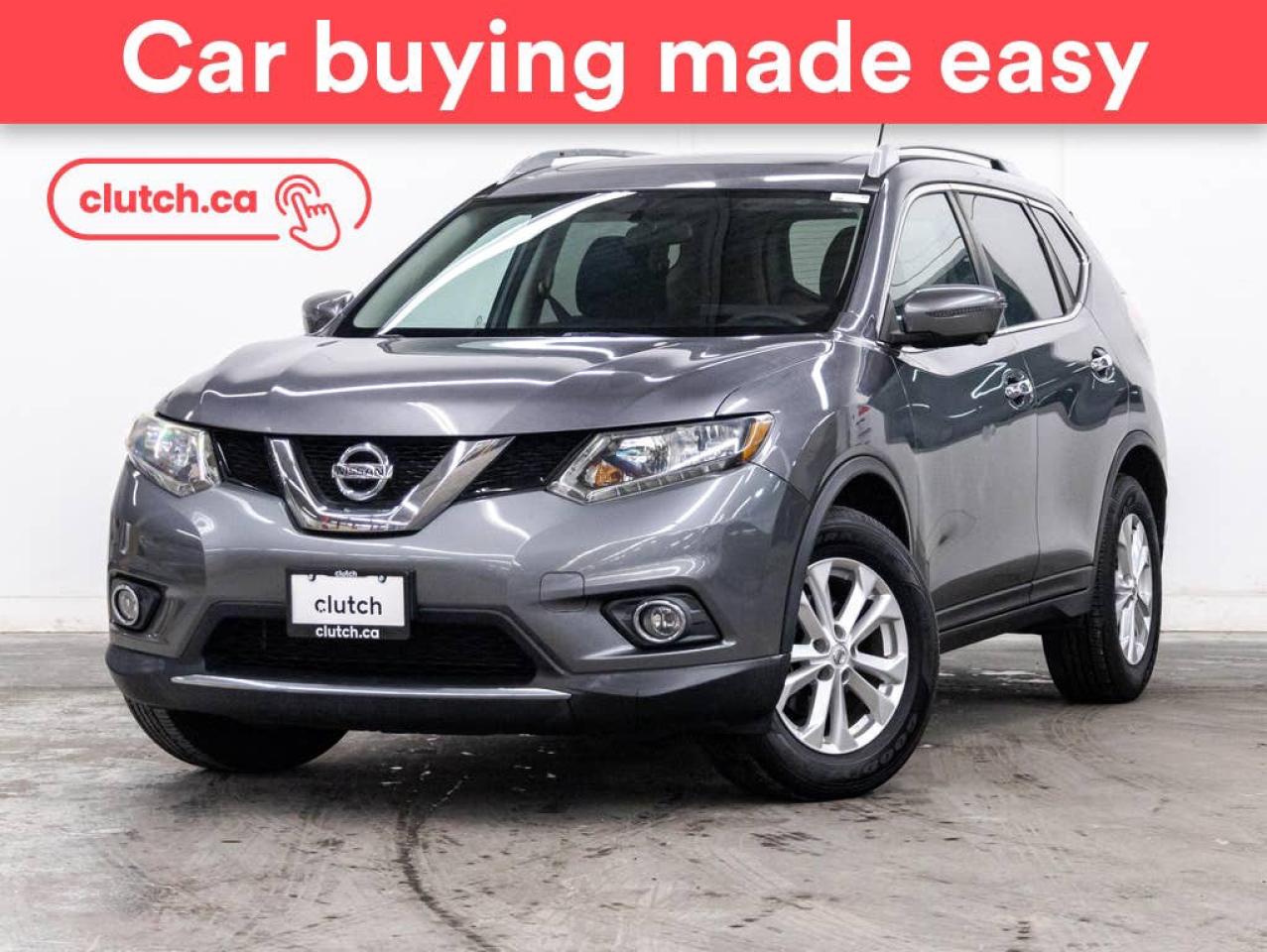 Used 2016 Nissan Rogue SL AWD w/ Bluetooth, Front Heated Seats, Rearview Cam for sale in Toronto, ON