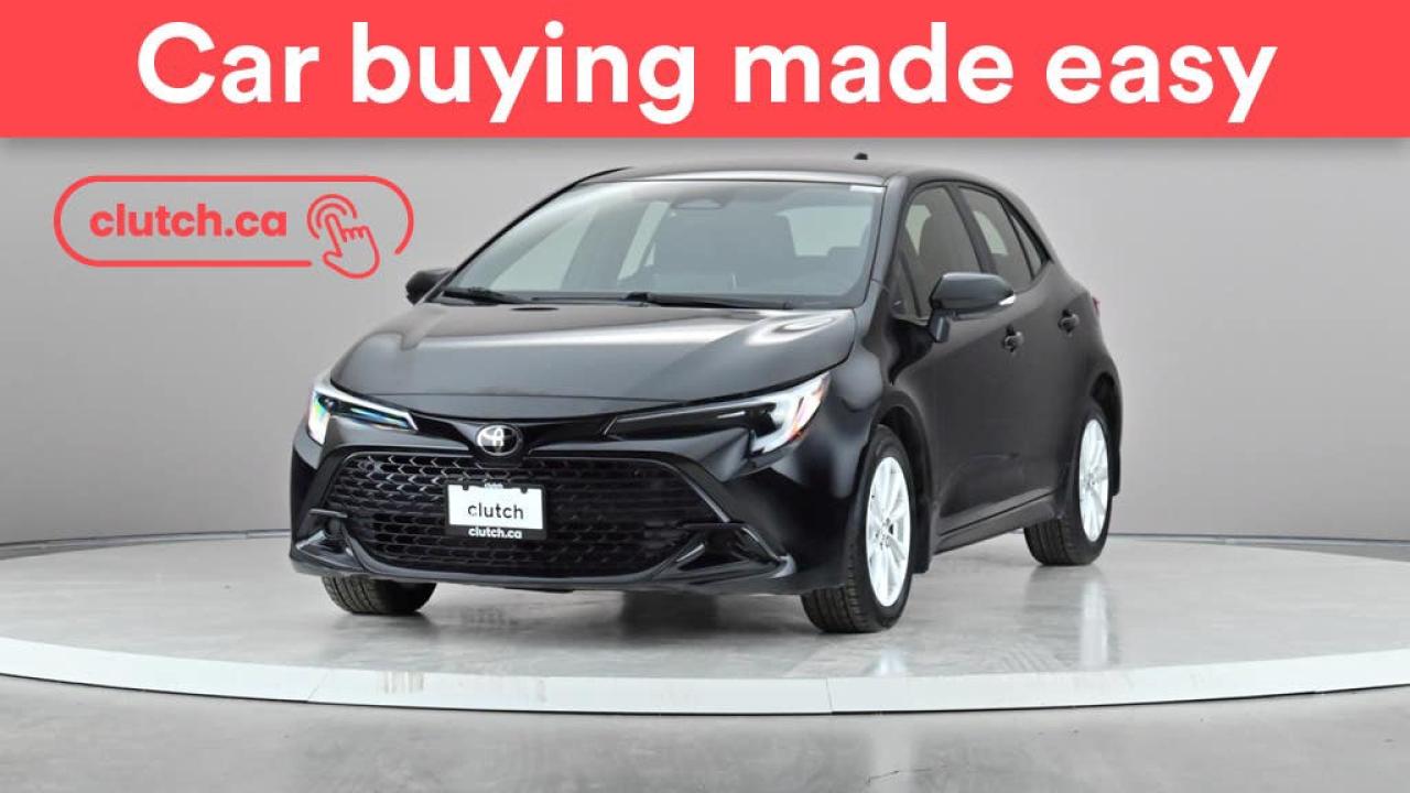 Used 2024 Toyota Corolla Hatchback SE w/ Apple CarPlay, Heated Front Seats, Rearview Cam for sale in Toronto, ON