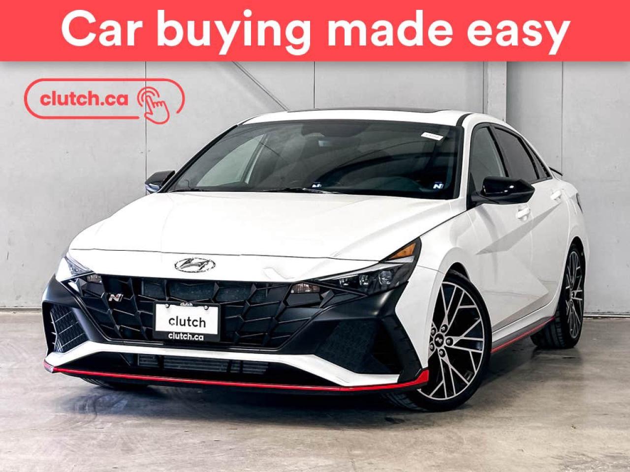 Used 2023 Hyundai Elantra N Manual w/ Apple CarPlay, Heated Front Seats, Rearview Cam for sale in Toronto, ON