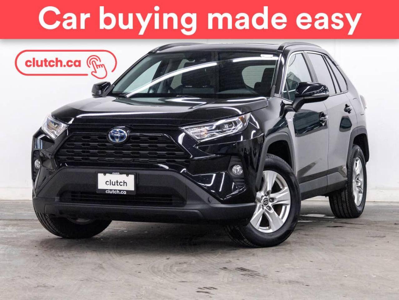Used 2021 Toyota RAV4 Hybrid XLE AWD w/ Apple CarPlay & Android Auto, Front Heated Seats, Rearview Cam for sale in Toronto, ON