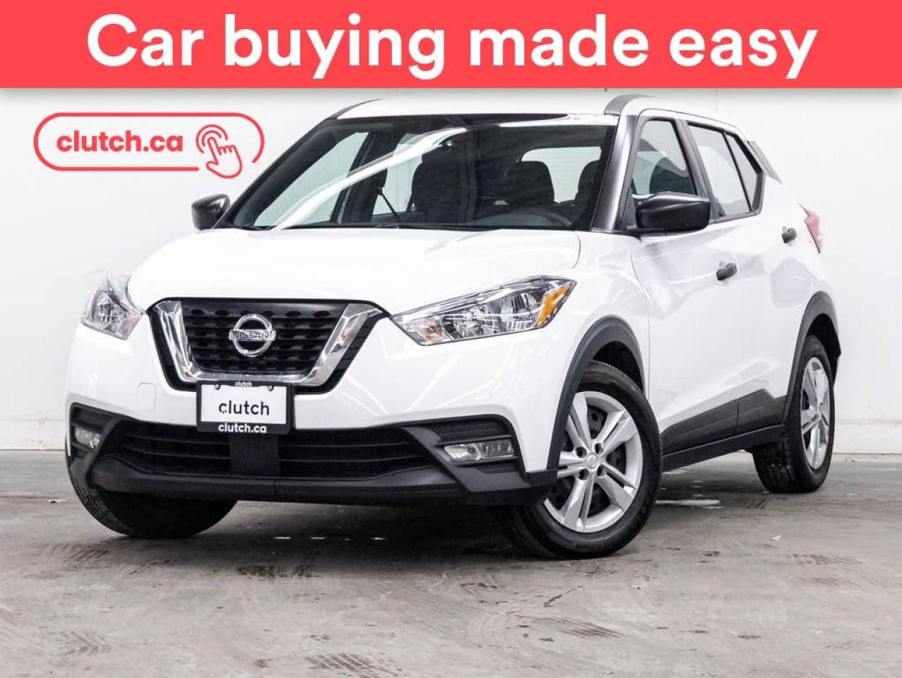 Used 2020 Nissan Kicks S w/ Apple CarPlay & Android Auto, Rearview Cam, Cruise Control for sale in Toronto, ON