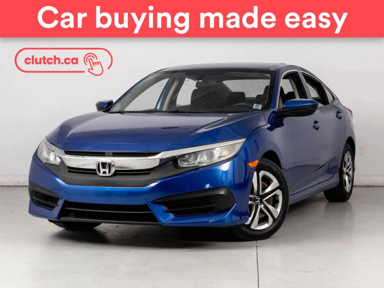 Used 2016 Honda Civic LX w/ Apple CarPlay & Android Auto, Cruise Control, Backup Cam for sale in Bedford, NS