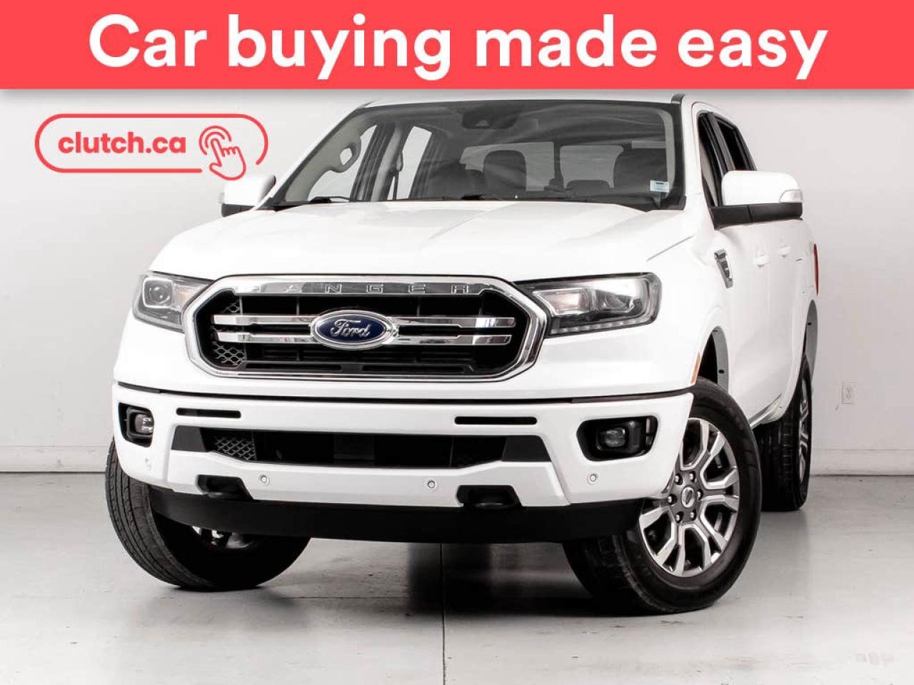 Used 2019 Ford Ranger Lariat SuperCrew 5 ft 4x4 w/ Trailer Tow Pkg, Apple CarPlay, Backup Cam for sale in Bedford, NS