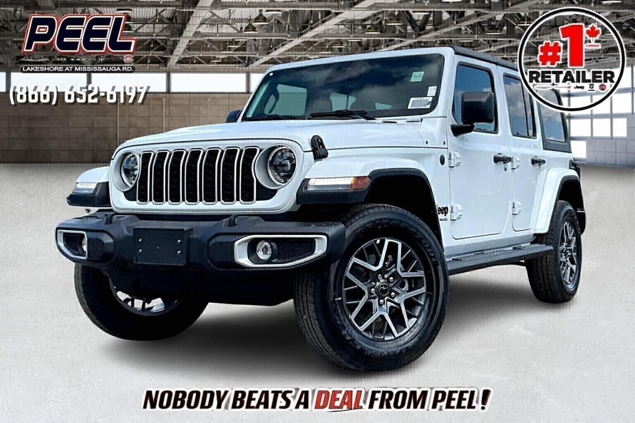 New 2025 Jeep Wrangler Sahara 4DR | Leather | TAG AntiTheft Incld | 4X4 for sale in Mississauga, ON