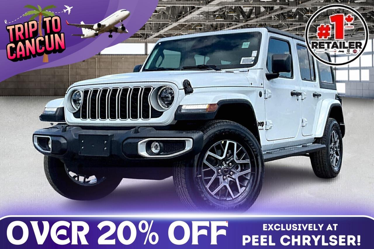2025 Jeep Wrangler SAHARA 4DR | Leather | Steps | Hardtop | Htd Seats Photo0