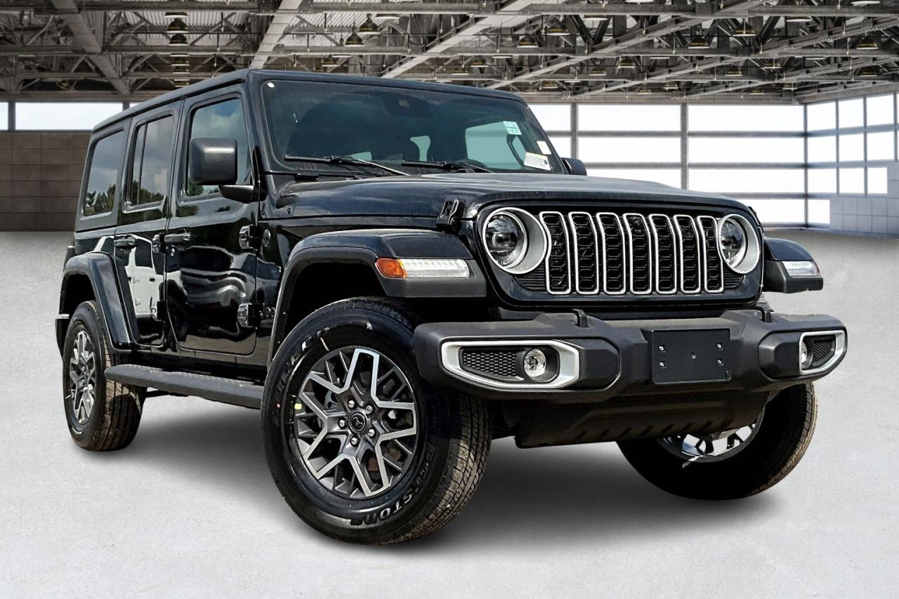 2025 Jeep Wrangler Sahara 4DR | Leather | Side Steps | Tech Pkg | 4X4 Photo
