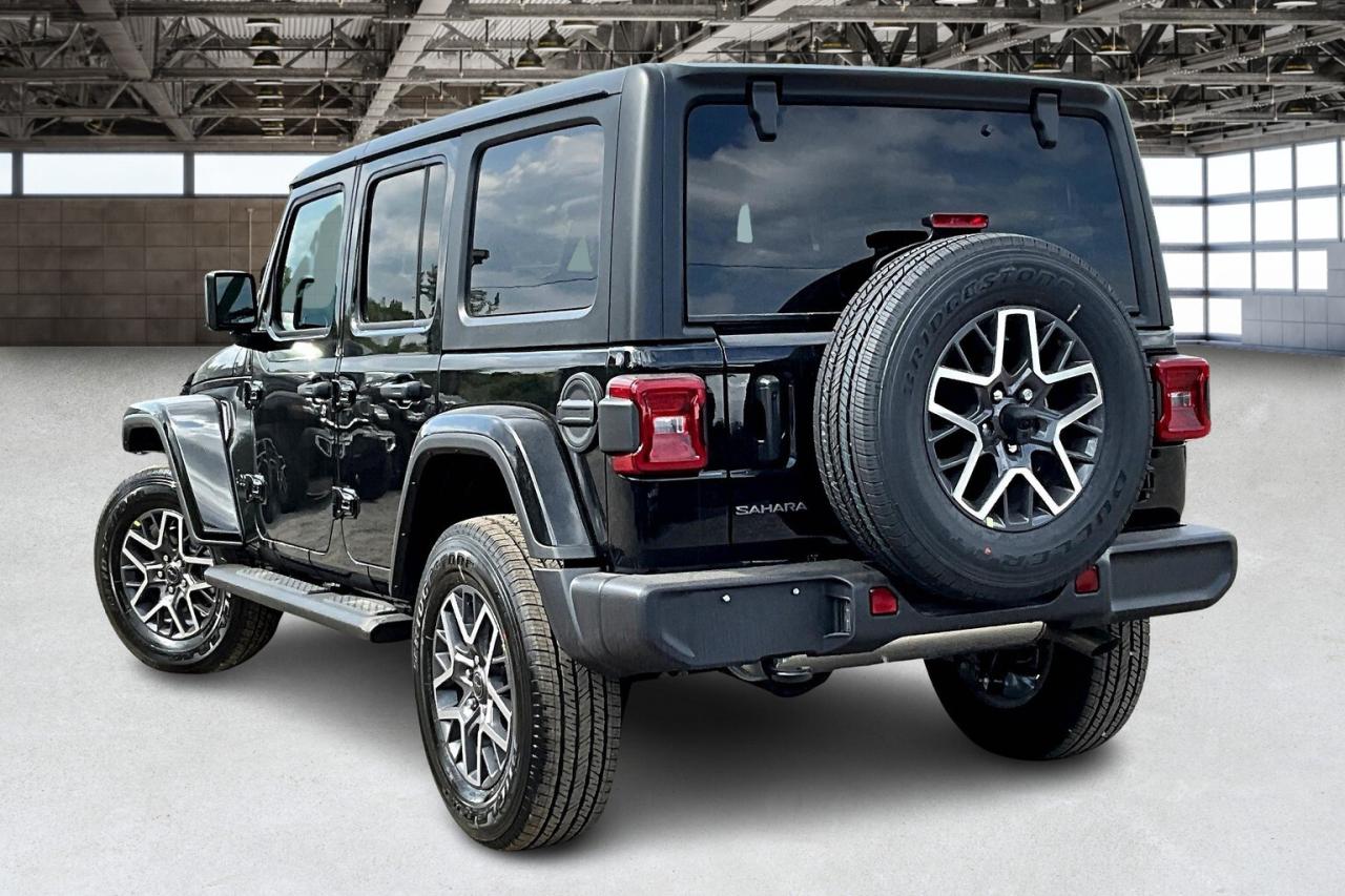 2025 Jeep Wrangler Sahara 4DR | Leather | Side Steps | Tech Pkg | 4X4 Photo