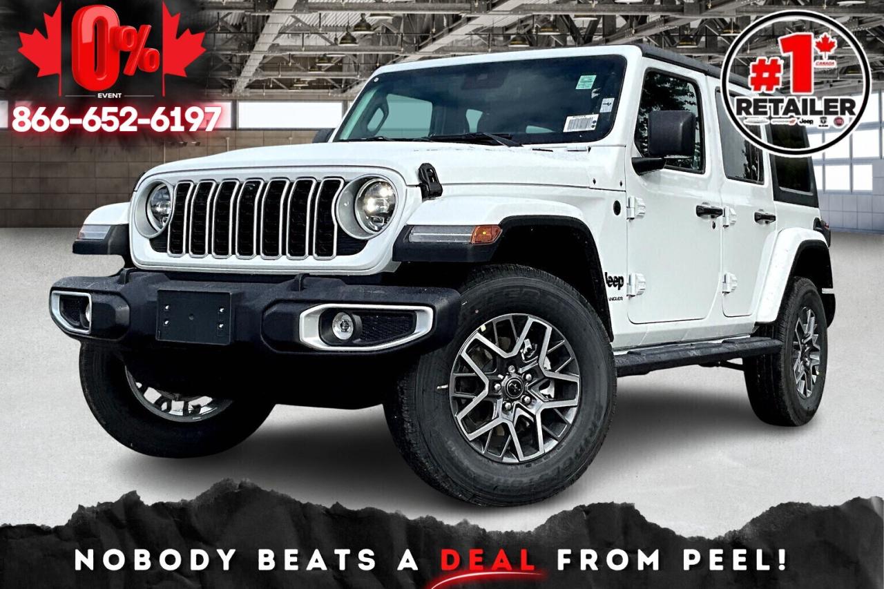 New 2025 Jeep Wrangler SAHARA | Leather | Tech Grp  | Side Steps for sale in Mississauga, ON