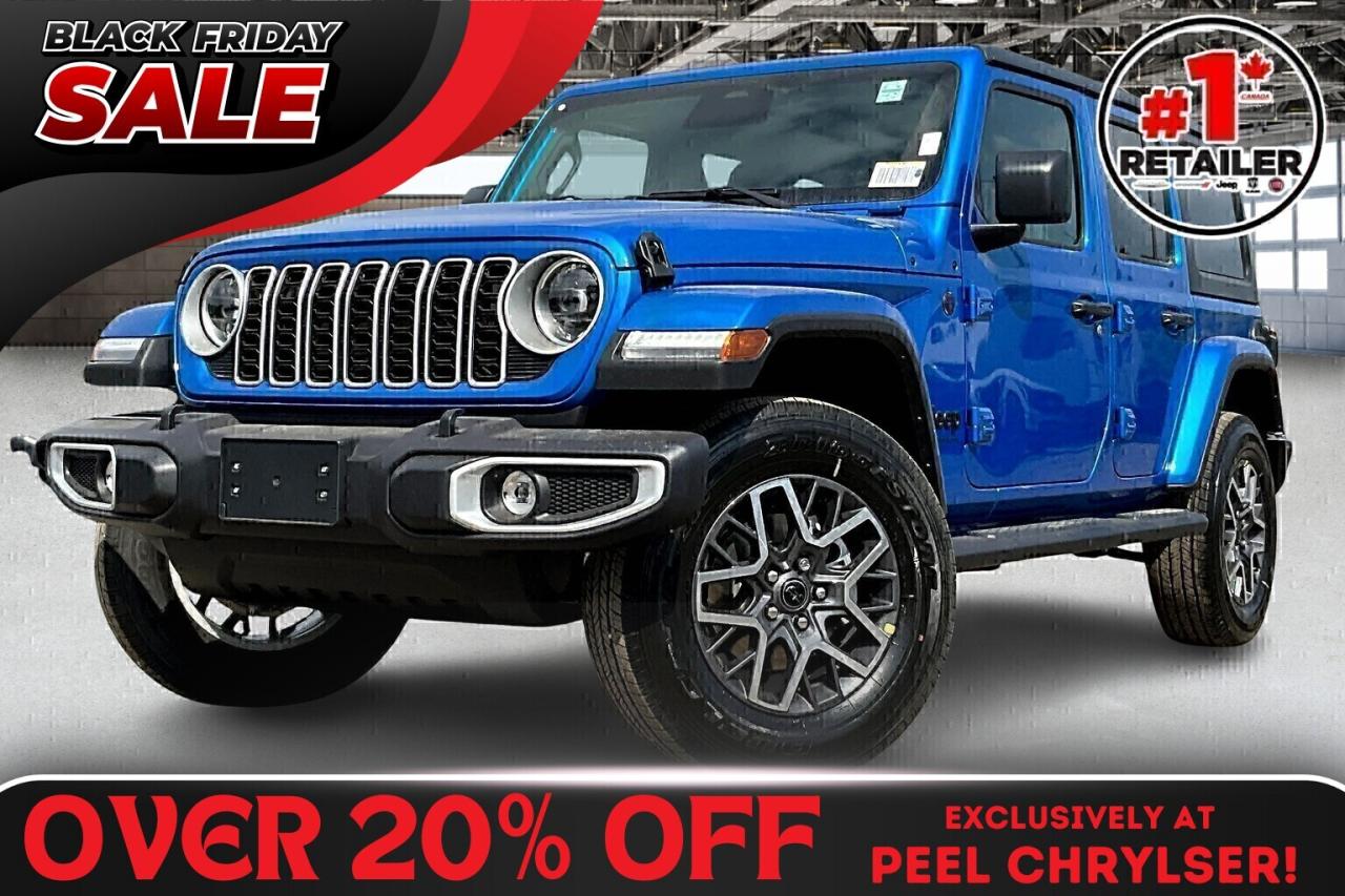 2025 Jeep Wrangler SAHARA | Leather | Safety Grp | Hardtop | Steps Photo0