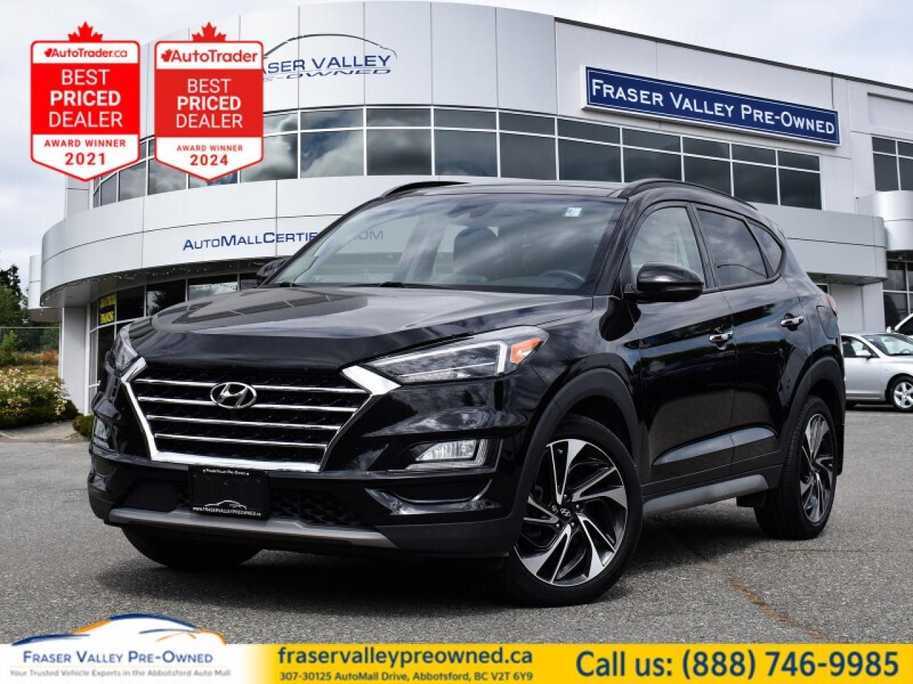 Used 2021 Hyundai Tucson 2.4L Ultimate AWD  - Cooled Seats - $114.06 /Wk for sale in Abbotsford, BC