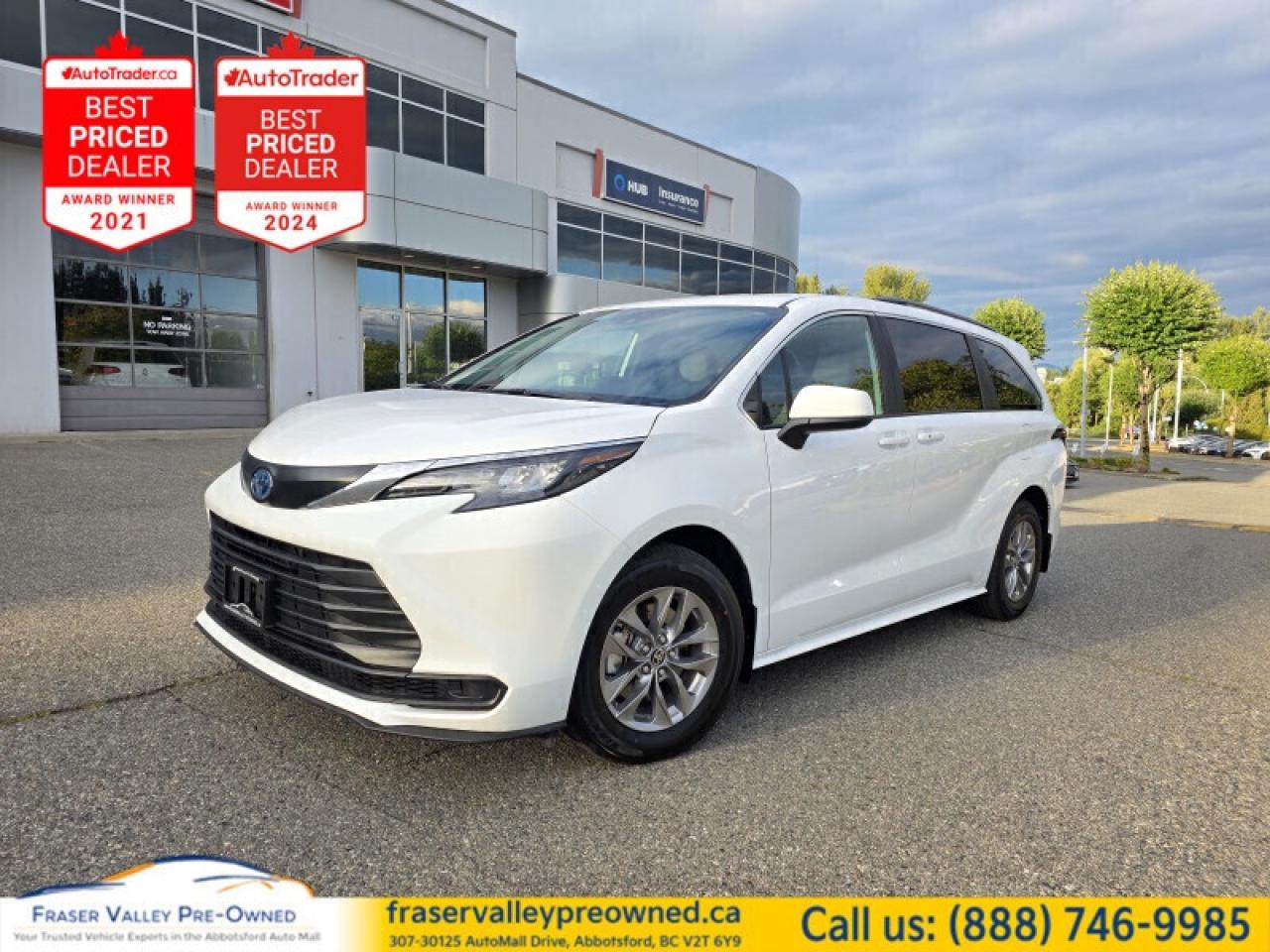 Used 2025 Toyota Sienna LE 8-Passenger AWD  - Hybrid for sale in Abbotsford, BC