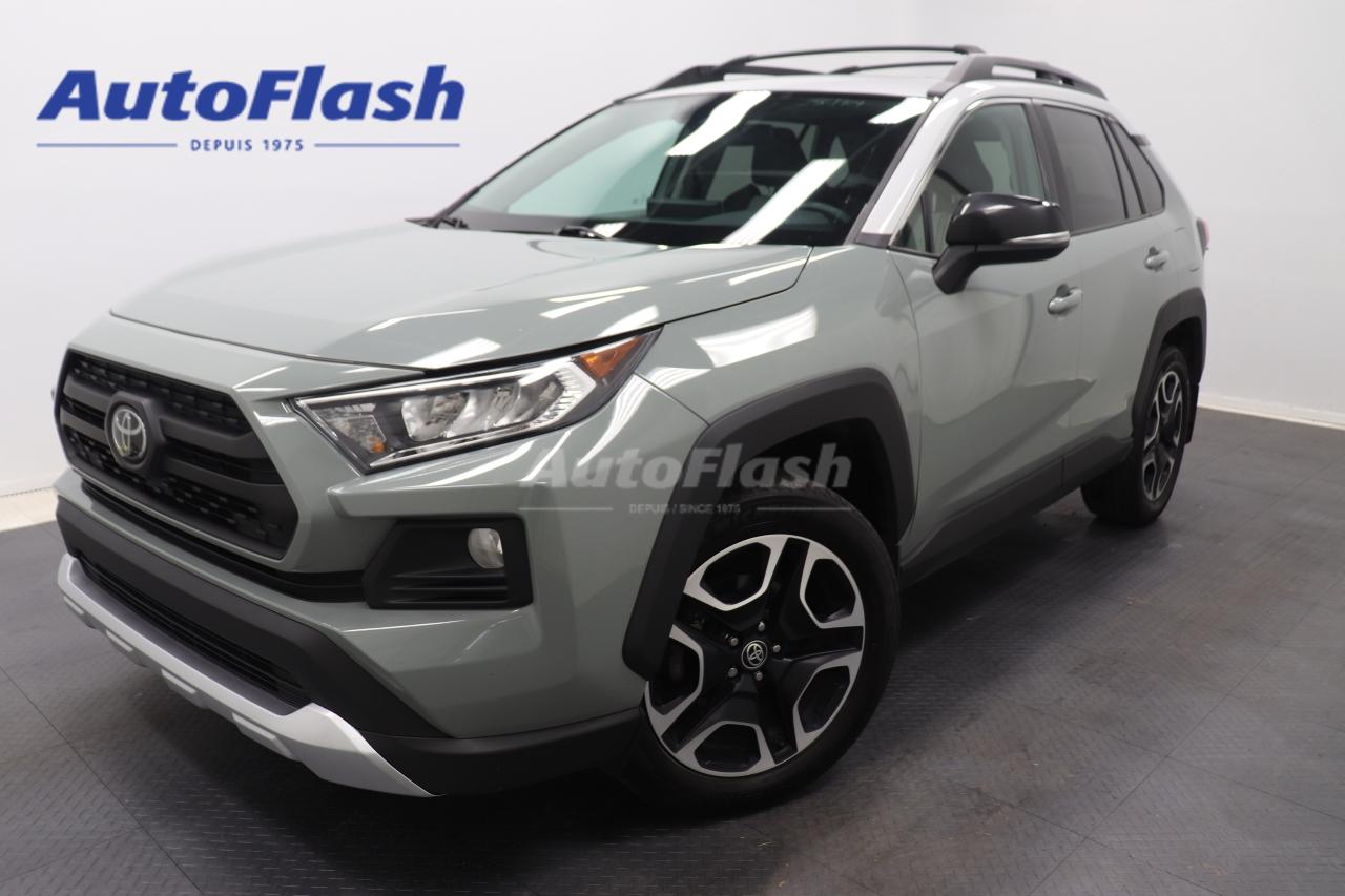 Used 2021 Toyota RAV4 TRAIL AWD, CUIR, CARPLAY, TOIT-OUVRANT, CRUISE for sale in Saint-Hubert, QC