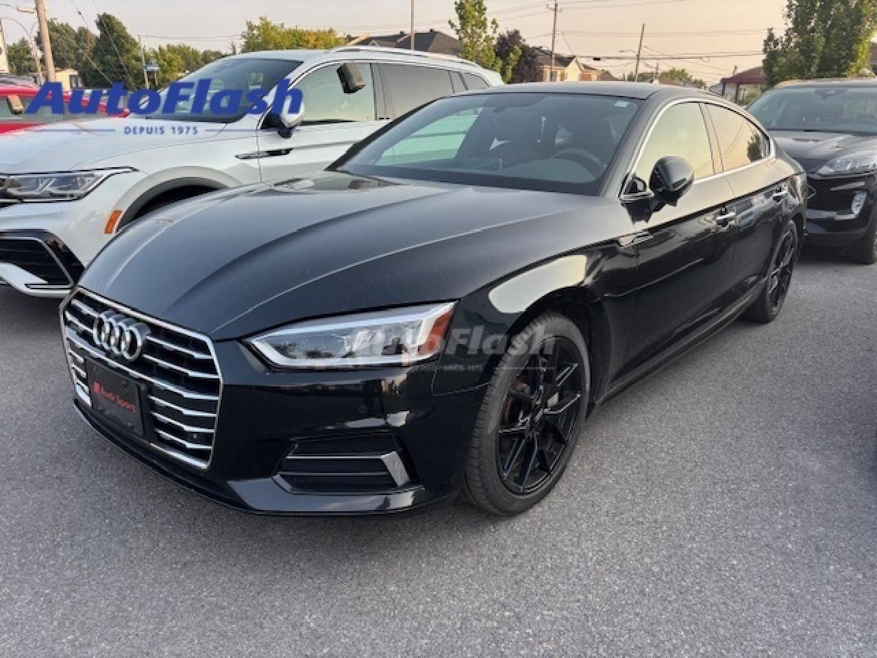 Used 2018 Audi A5 Sportback TECHNIK, HATCHBACK, AUDIO BANG & OLUFSON for sale in Saint-Hubert, QC