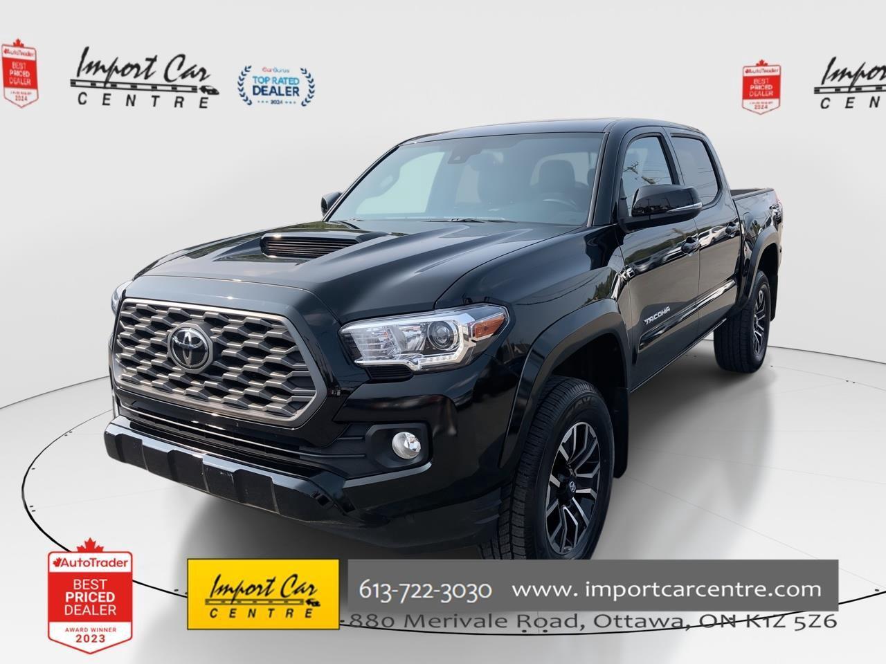 Used 2023 Toyota Tacoma 6SPD, PREMIUM, ONLY 15KKMS, LEATHER, ROOF, NAV, HT for sale in Ottawa, ON