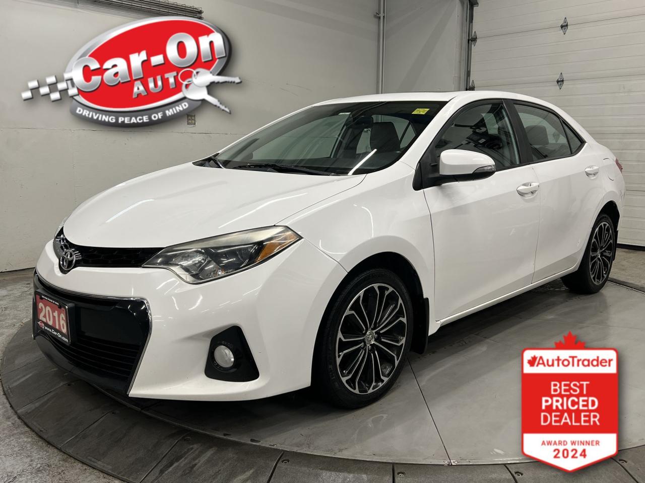 Used 2016 Toyota Corolla S UPGRADE | TECH PKG | HTD LEATHER | SUNROOF for sale in Ottawa, ON