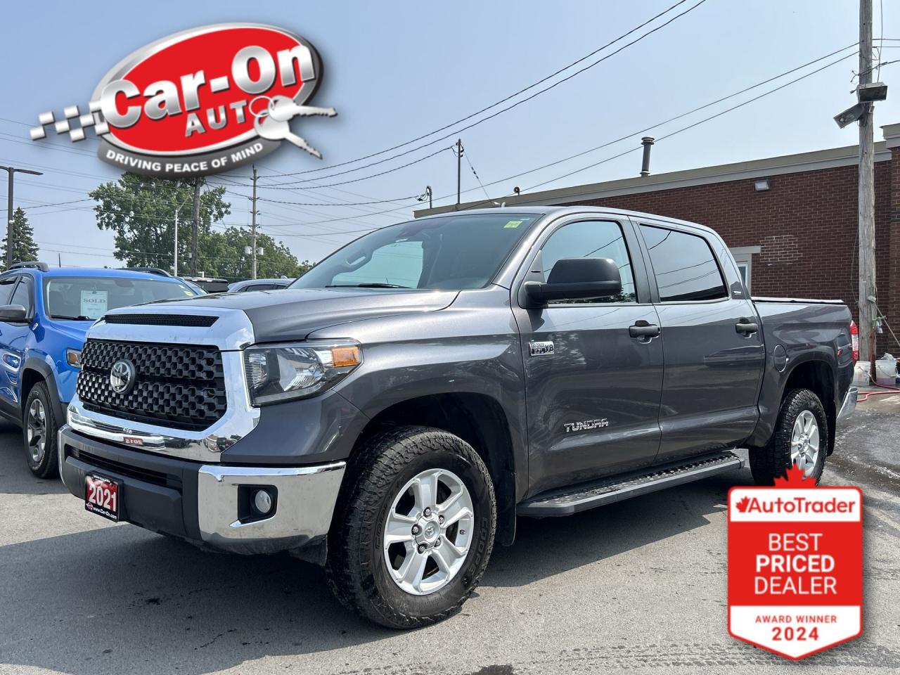 Used 2021 Toyota Tundra 4X4 | 5.7L V8 | HTD SEATS | CARPLAY | CREW| ALLOYS for sale in Ottawa, ON