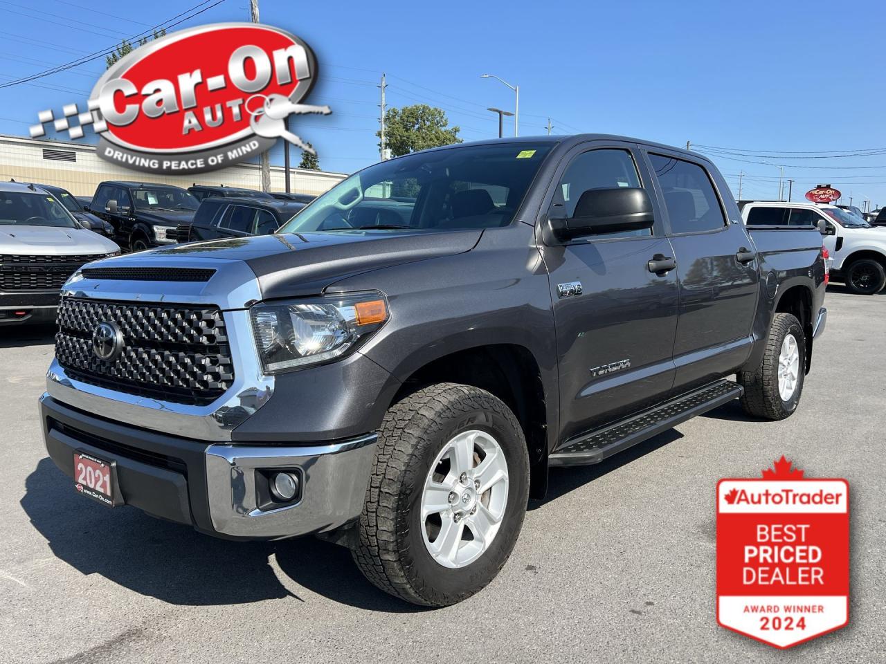 Used 2021 Toyota Tundra 4X4 | 5.7L V8 | HTD SEATS | CARPLAY | CREW| ALLOYS for sale in Ottawa, ON