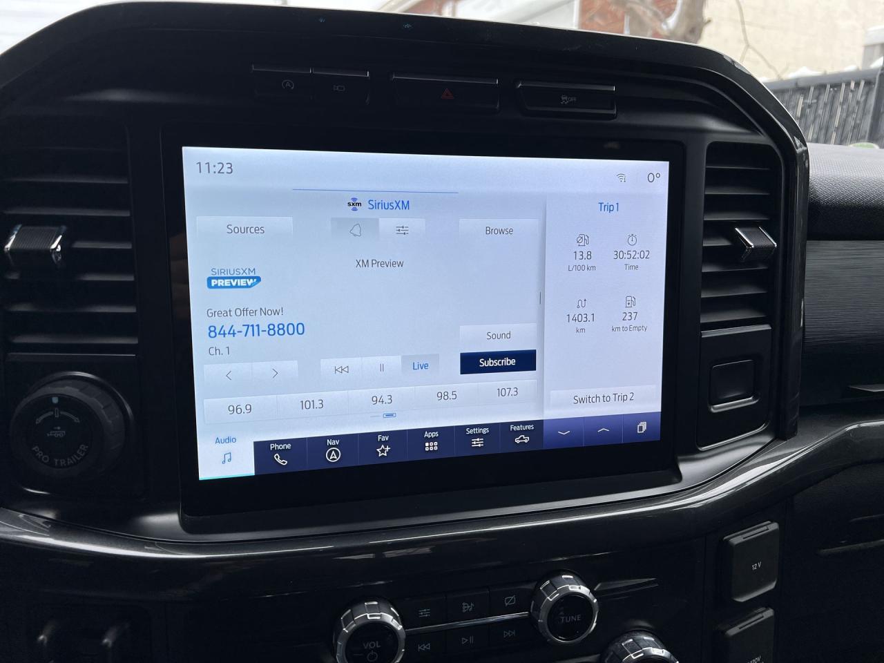 2021 Ford F-150 XLT SPORT 4X4| 3.5L V6| CREW|HTD SEATS|12IN SCREEN Photo