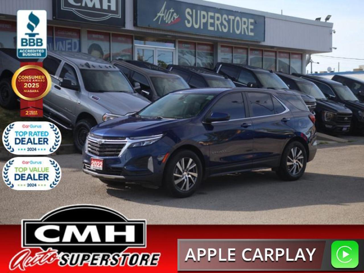 Used 2022 Chevrolet Equinox LT  **HTD SEATS - REM START** for sale in St. Catharines, ON