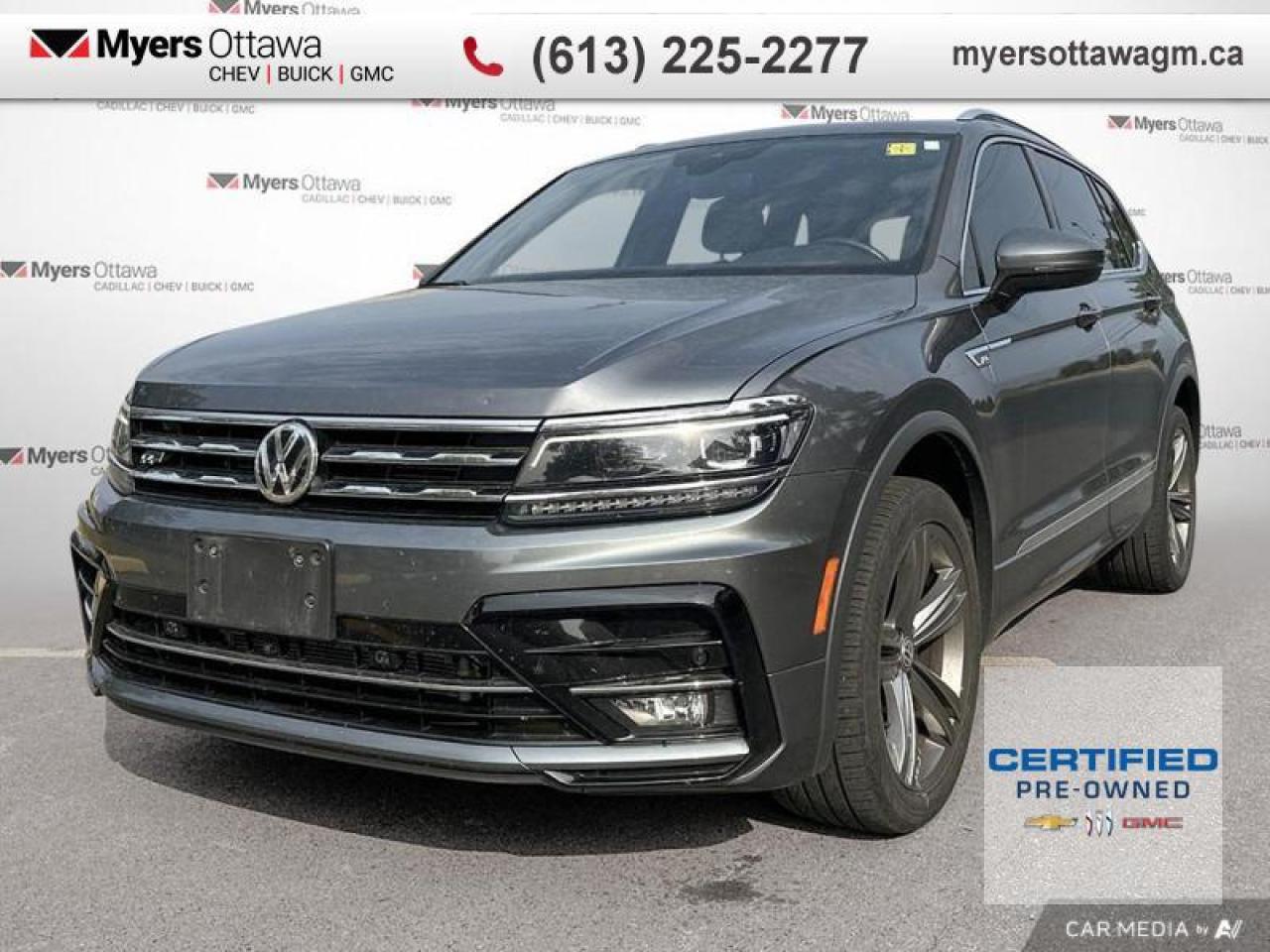 Used 2021 Volkswagen Tiguan R-Line Package  RLINE, AWD, HIGHLINE, SUNROOF, NAV for sale in Ottawa, ON